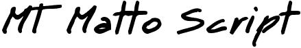 MT Matto Script