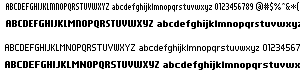 像素字体23款（适合LOGO，UI）
