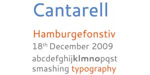 Cantarell英文字体素材