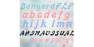 可爱Bonnard字体